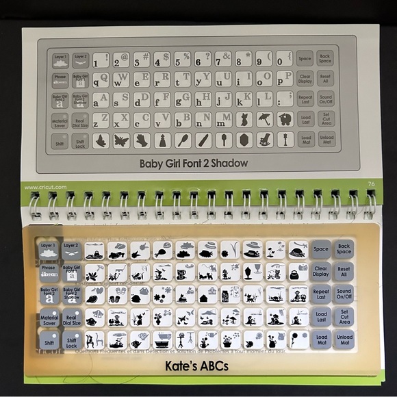 Cricut Kate’s ABC shapes & fonts - Picture 15 of 15